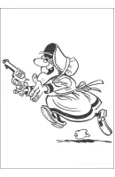 Lucky Luke kleurplaat 50